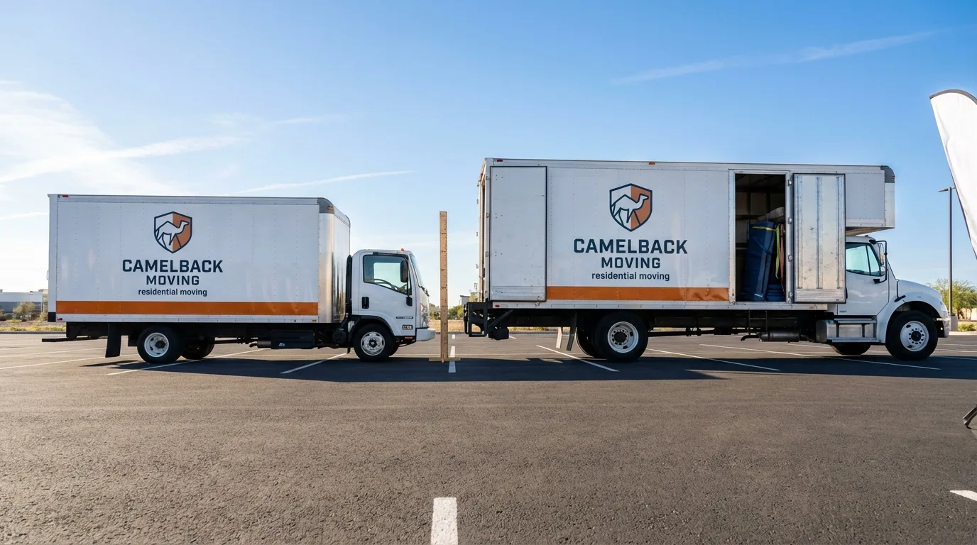Moving truck size capacity guide in Middle Village
